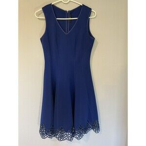 Elegant Blue Midi Dress